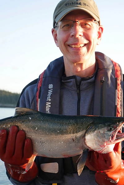 salmon fishing hole