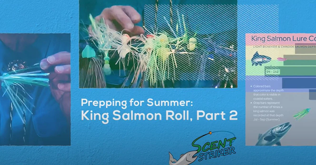 King salmon fishing rig